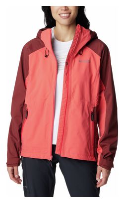 Columbia Mazama Trail Waterdichte Vrouwenjas Roze
