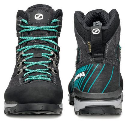 Scarponi da trekking da donna Scarpa Mescalito Trek Gore-Tex Nero/Blu