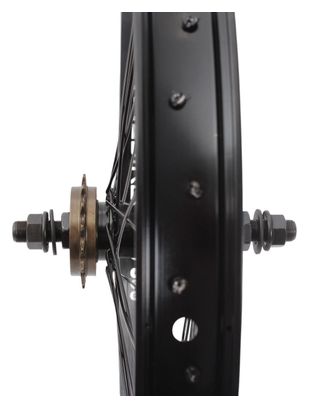 Roue arrière BMX KHE PRISM 20 pouces noire