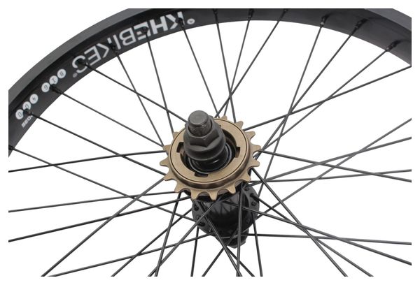 Roue arrière BMX KHE PRISM 20 pouces noire