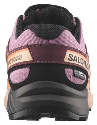 Chaussures Trail Salomon Speedcross Waterproof Rose Enfant