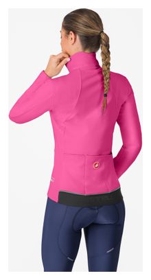 Veste Manches Longues Femme Castelli Espresso Air Rose