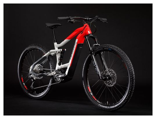 Haibike FullNine 9 Electric Full Suspension MTB Shimano Deore/SLX 12S 625 Wh 29'' Grey Red 2021