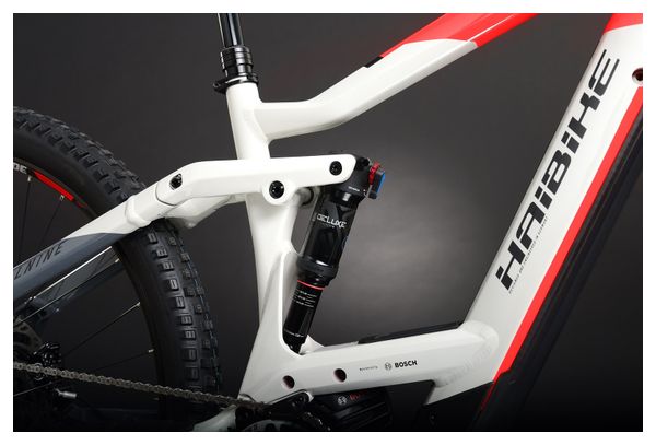 Haibike FullNine 9 Electric Full Suspension MTB Shimano Deore/SLX 12S 625 Wh 29'' Grey Red 2021