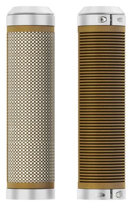 Pair of Brooks Cambium Rubber 130/130mm Natural Grips