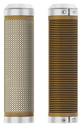 Paar Brooks Cambium Rubber 130/130mm Natural Grips