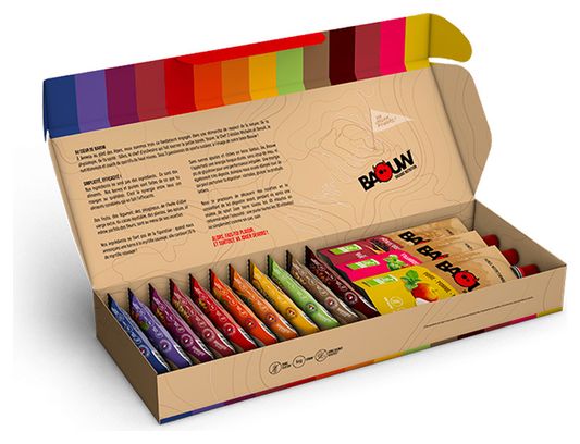 Baouw Coffret Experience Bio 11 barres + 3 purées