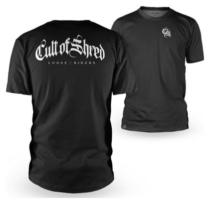 Loose Riders Short Sleeve Jersey The Cult of Shred Zwart