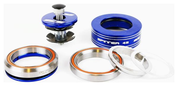 Ice Spinner 42 BMX Balhoofdstel 1''1/8 Blauw