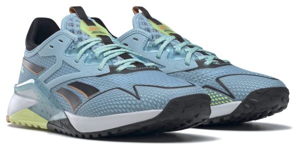 Reebok Nano X2 TR Adventure Blau / Schwarz Damen Cross-Trainingsschuhe