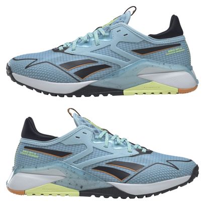 Reebok Nano X2 TR Adventure Blau / Schwarz Damen Cross-Trainingsschuhe