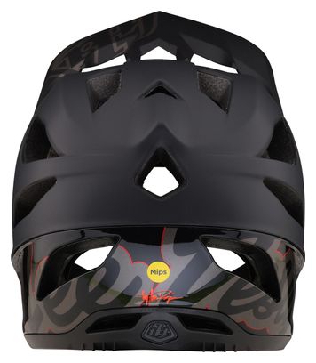 Troy Lee Designs Stage Mips Signature Full Face Helmet Black