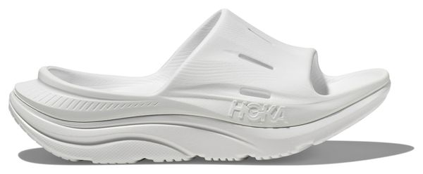 Chaussures de Récupération Unisexe Hoka ORA Recovery Slide 3 Blanc