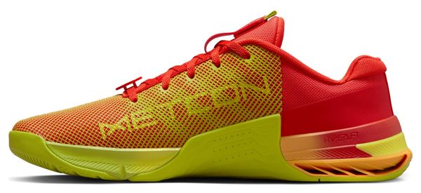 Nike Metcon 8 AMP Cross Training Shoes Red Yellow