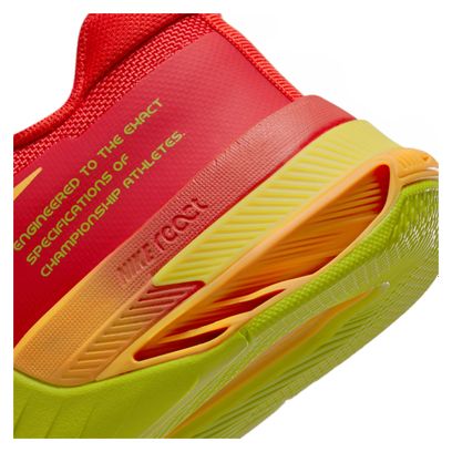 Nike Metcon 8 AMP Cross Training Shoes Red Yellow