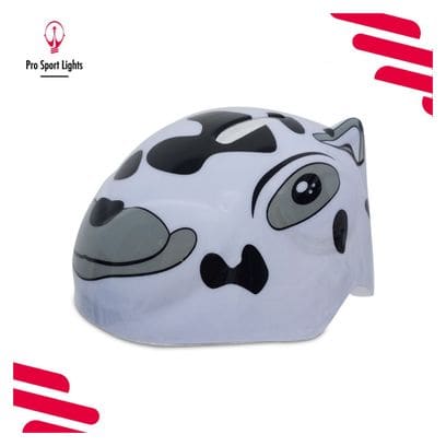 Casque de vélo enfants Filles - animal blanc - Petit 48/54cm