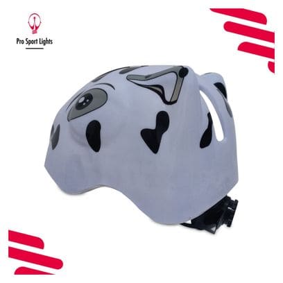 Casque de vélo enfants Filles - animal blanc - Petit 48/54cm