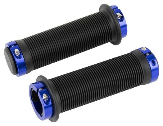 Position One BMX 115mm Black/Blue grips