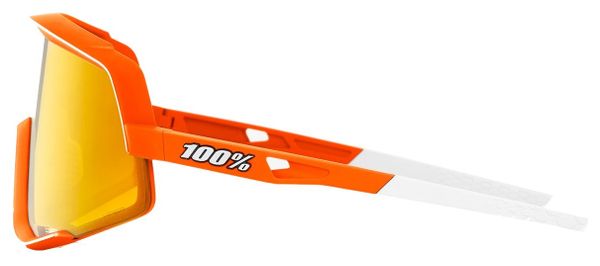 ワンハンドレッド サングラス Glendale Neon Orange 2025 新色 100% Slendale レッド ワンハンドレッド サングラス