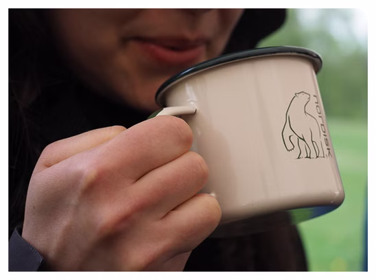 Tazza Nordisk Madam Blå 250ml Bianco