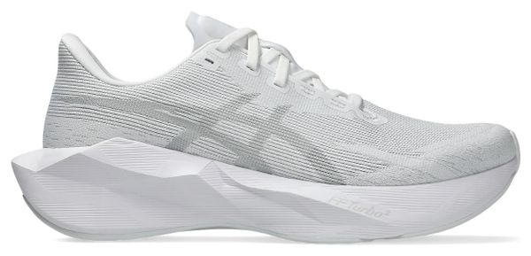 Zapatillas de running Asics Novablast 6 blancas para hombre. EMBARGO 01/07/2026
