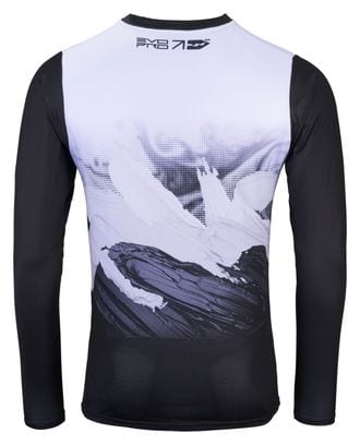 Maillot à manches longues Kenny Evo Pro Enfant Noir/Blanc