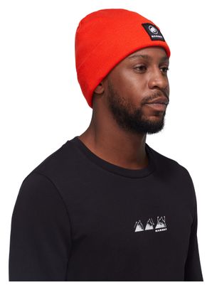 Unisex Mammut Fedoz Mütze Rot