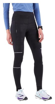 Kiprun Warm Rain Women's Running Tights Black