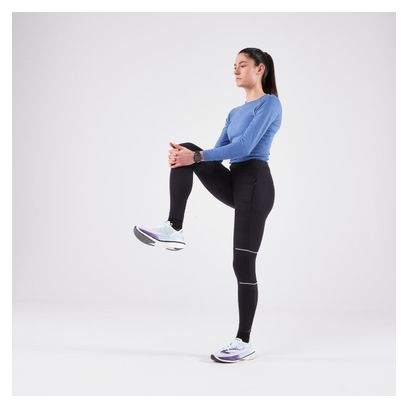 Collant Kiprun Warm Rain Noir Femme