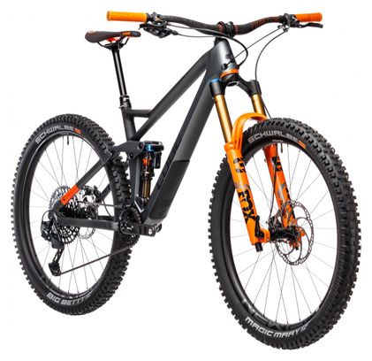 Cube Stereo Hardtail 140 HPC TM 27.5 MTB Sram GX Eagle 12S 27.5'' Grau Orange 2021