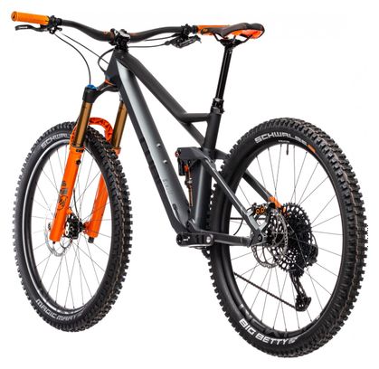 Cube Stereo Hardtail 140 HPC TM 27.5 MTB Sram GX Eagle 12S 27.5'' Grau Orange 2021