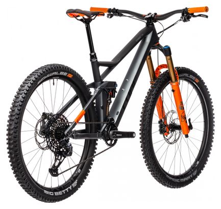Cube Stereo Hardtail 140 HPC TM 27.5 MTB Sram GX Eagle 12S 27.5'' Grau Orange 2021