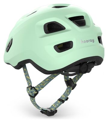 Kinder Helm MET Hooray Hellgrün