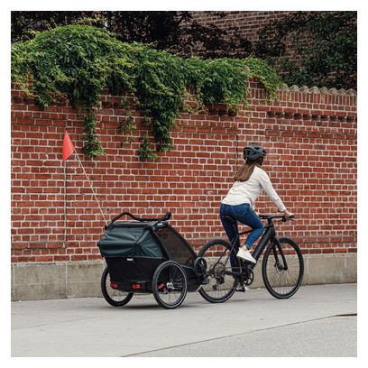 Thule Rimorchio per bambini Thule Chariot Cabina Blu Scuro