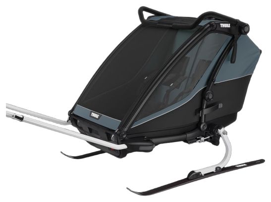 Thule Rimorchio per bambini Thule Chariot Cabina Blu Scuro