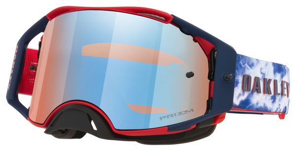 Gafas de MTB Oakley Airbrake MX Maxime Renault Mate Azul marino/Prizm MX Zafiro Iridium/Ref.: OO7046-H9