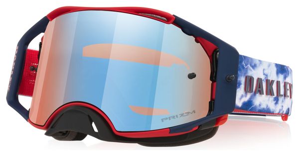 Gafas de MTB Oakley Airbrake MX Maxime Renault Mate Azul marino/Prizm MX Zafiro Iridium/Ref.: OO7046-H9