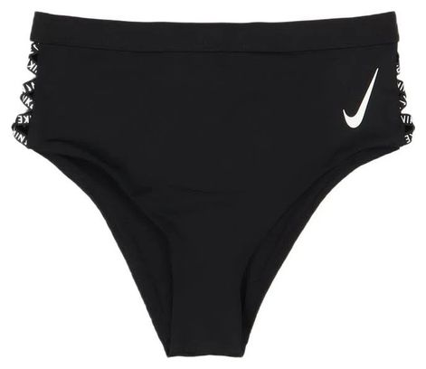 Nike Swim Cheeky High Waist Bikini Briefs Black
