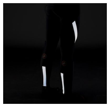 Castelli Sorpasso Ros Lange Radhose Schwarz / Reflex