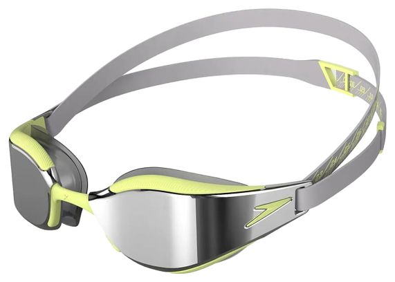 Lunettes de Natation Speedo FS Hyper Elite Mirror Gris Jaune