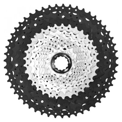 Cassette 12v. Sunrace mz603 11-51 vtt compatible Shimano/Sram metallic silver