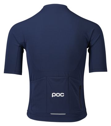 Poc Raceday Turmaline Short Sleeve Jersey Navy Blue