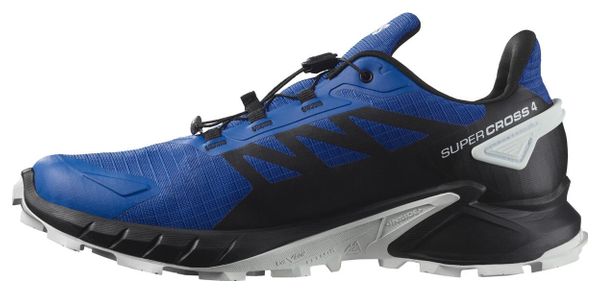 Chaussures de Trail Salomon Supercross 4 GTX Bleu Noir Homme
