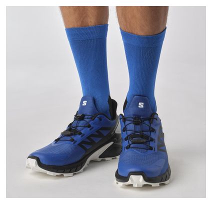Chaussures de Trail Salomon Supercross 4 GTX Bleu Noir Homme