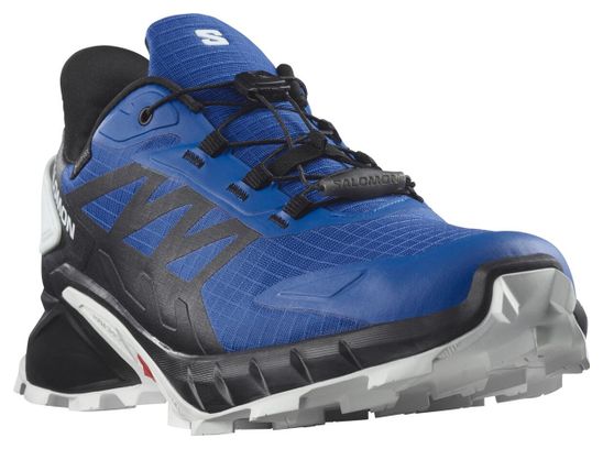 Chaussures de Trail Salomon Supercross 4 GTX Bleu Noir Homme