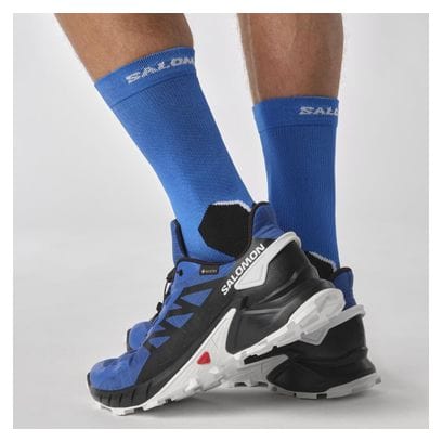 Chaussures de Trail Salomon Supercross 4 GTX Bleu Noir Homme