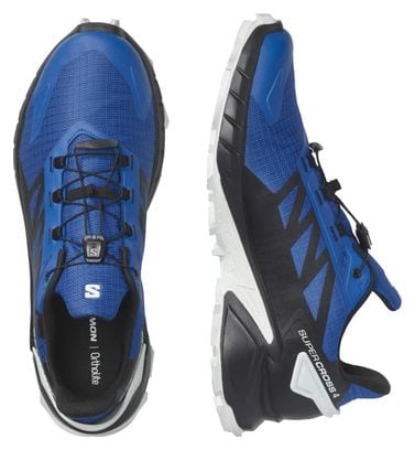 Salomon Supercross 4 GTX Trailrunning-Schuhe Blau Schwarz Herren