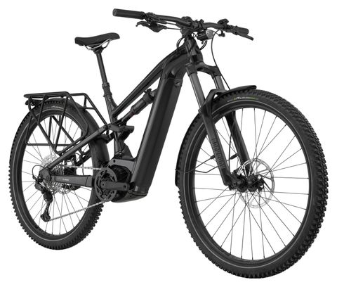 Cannondale Moterra Neo EQ Shimano Deore / XT 12V 750 Wh 29'' Black Pearl All-Suspended Electric Mountain Bike
