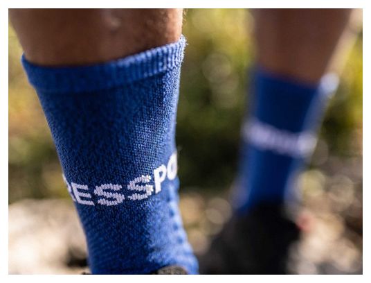 Chaussettes Compressport Ultra Trail Socks Bleu