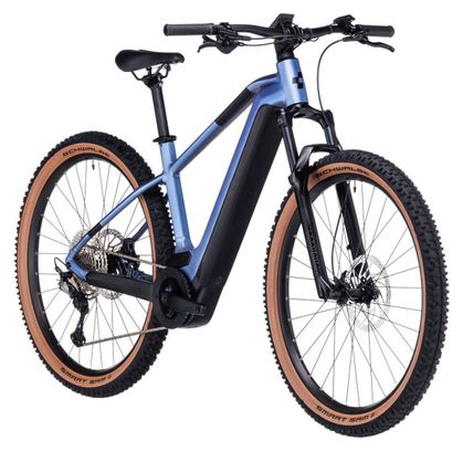 Cube Reaction Hybrid Race 750 Elektrische Hardtail MTB Shimano Deore/XT 12S 750 Wh 29'' Switch Blauw Paars 2023